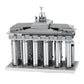 Brandenburg Gate 3D Steel Model Kit Metal Earth