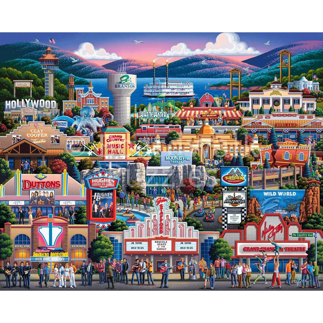 Branson 1000 Piece Jigsaw Puzzle Boardwalk