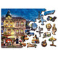 Breakfast in Paris 300 Piece Wood Jigsaw Puzzle Wooden City