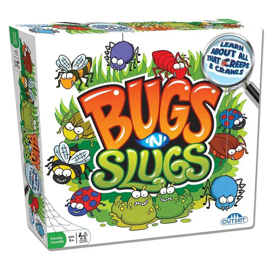 Bugs 'N' Slugs - The Educational Insects Board Game - Outset - Chickadees Wooden Toys