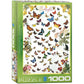 Butterflies 1000 Piece Jigsaw Puzzle Eurographics