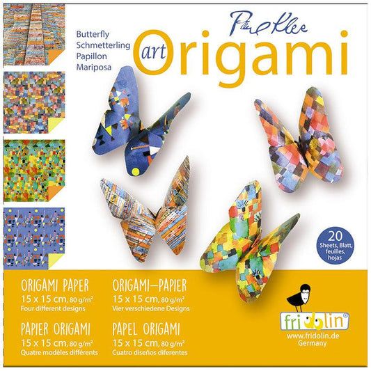 Butterfly Paul Kee Art Origami Kit Fridolin