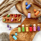 Rainbow Pegs and Tots