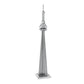 CN Tower 3D Steel Model Kit Metal Earth