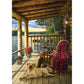 Cabin Porch 1000 Piece Jigsaw Puzzle Jack Pine