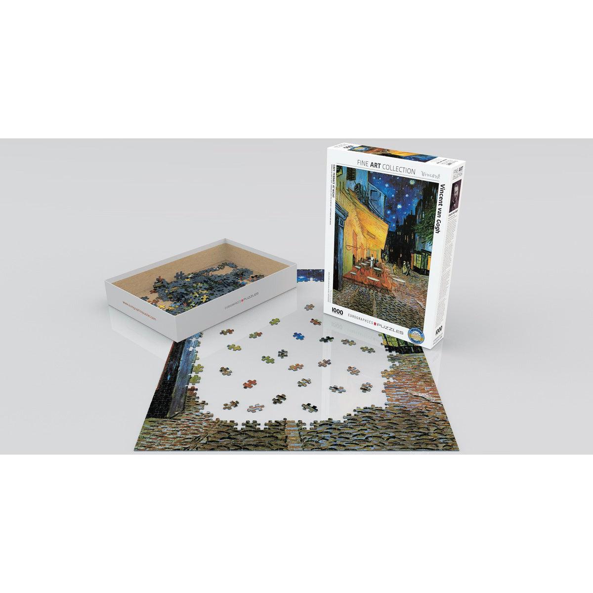 Café Terrace at Night 1000 Piece Jigsaw Puzzle Eurographics