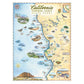 California Central Coast State Park 1000 Piece Jigsaw Puzzle Xplorer Maps