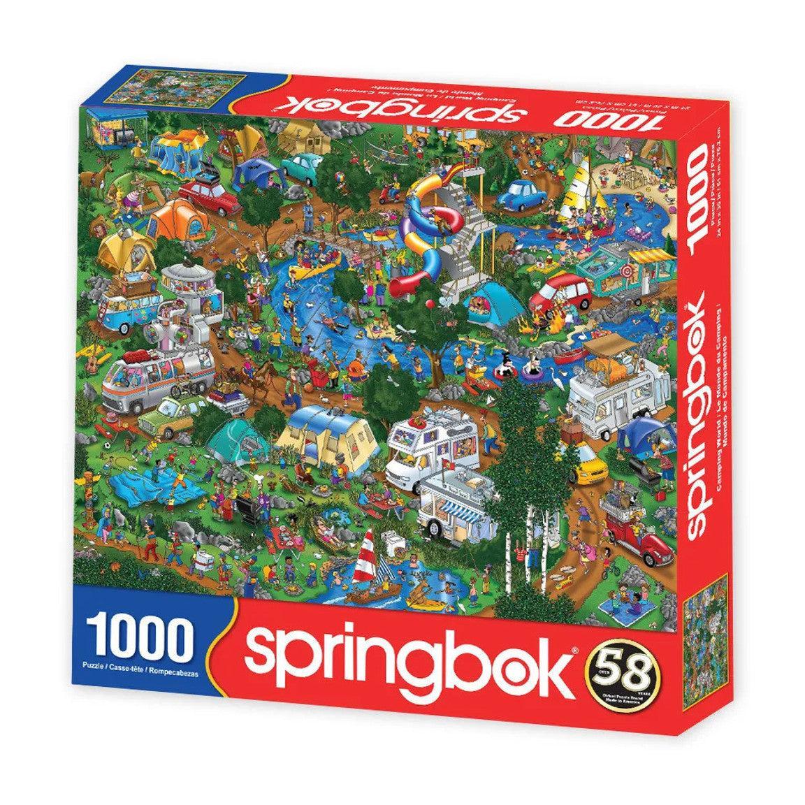 Camping World 1000 Piece Jigsaw Puzzle Springbok