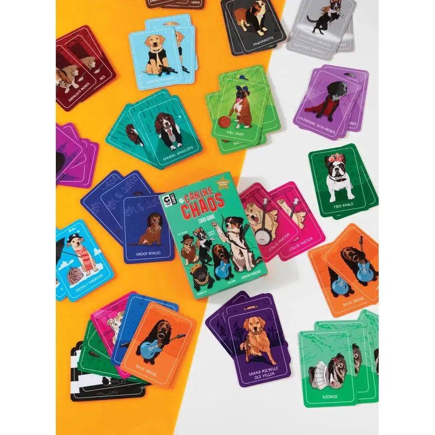 Canine Chaos Card Game Ginger Fox