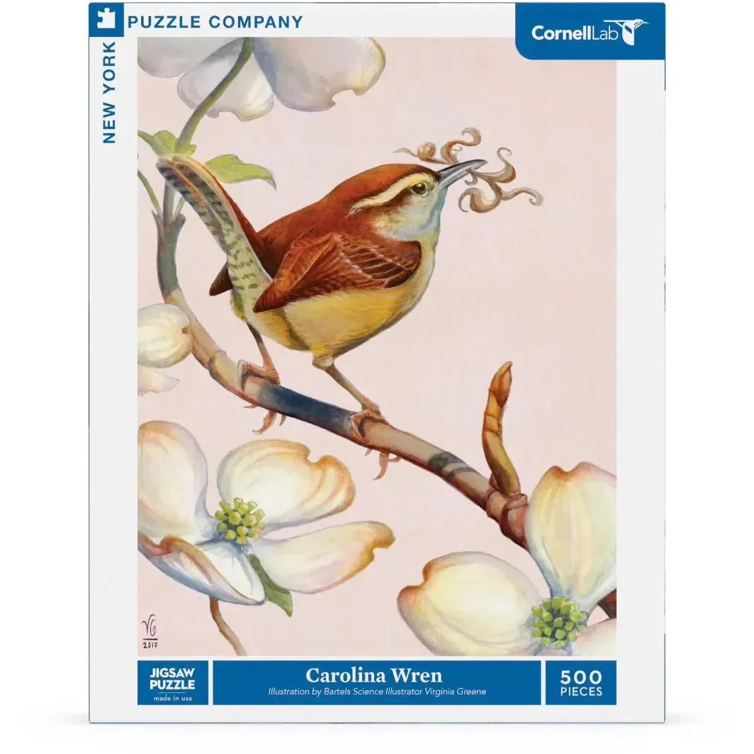 Carolina Wren 500 Piece Jigsaw Puzzle NYPC