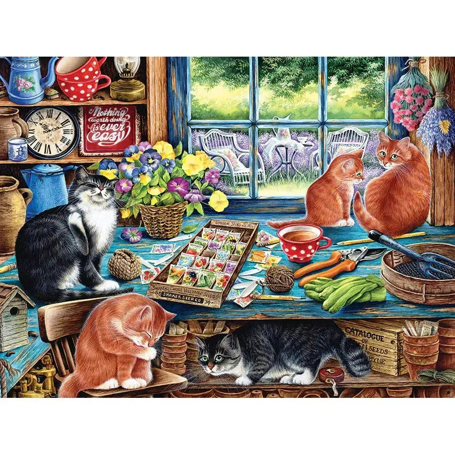 Cats Retreat 1000 Piece Jigsaw Puzzle Jack Pine