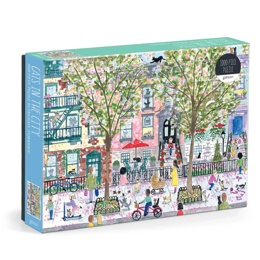 Cats in the City 1000 Piece Jigsaw Puzzle Galison