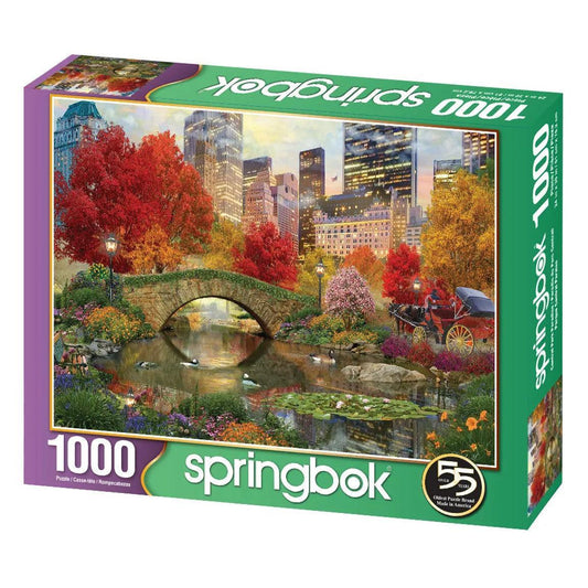 Central Park Paradise 1000 Piece Jigsaw Puzzle Springbok