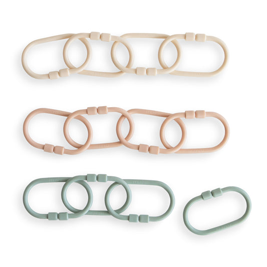 Chain Link Rings - Chickadees Wooden Toys