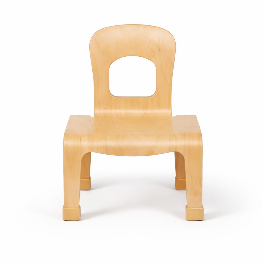 Pear Classroom Chair (2-Pack) – 10" Seat Height - Chickadees Wooden Toys