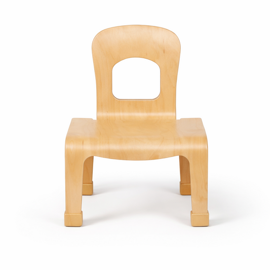 Pear Classroom Chair (2-Pack) – 10" Seat Height - Chickadees Wooden Toys