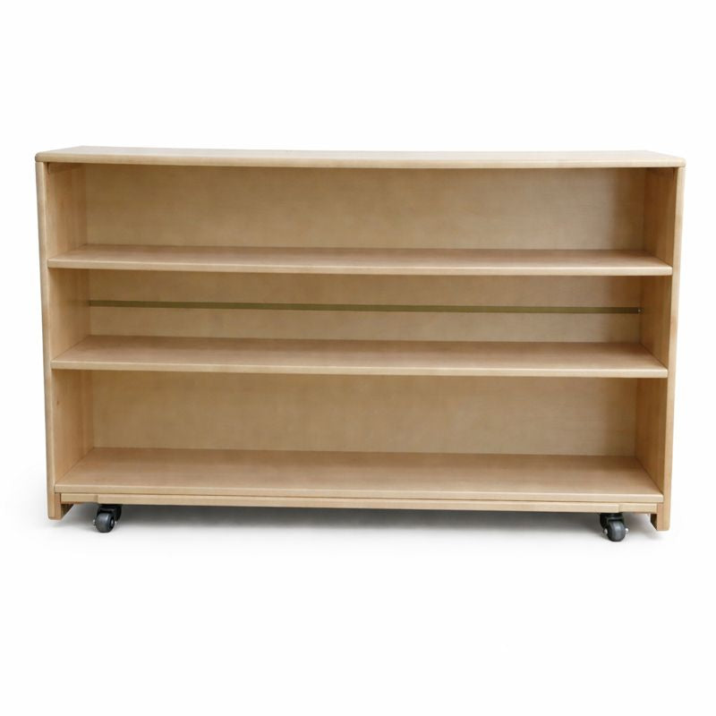 Montessori Classroom Shelf - 5' x 32" - Closed Back - Chickadees Wooden Toys