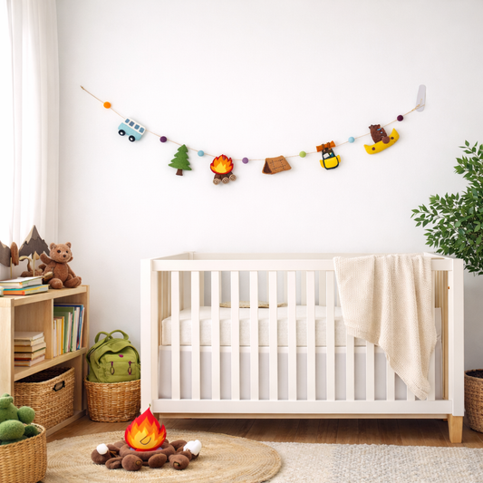 Felt Garland - Outdoor Adventure - Chickadees Wooden Toys