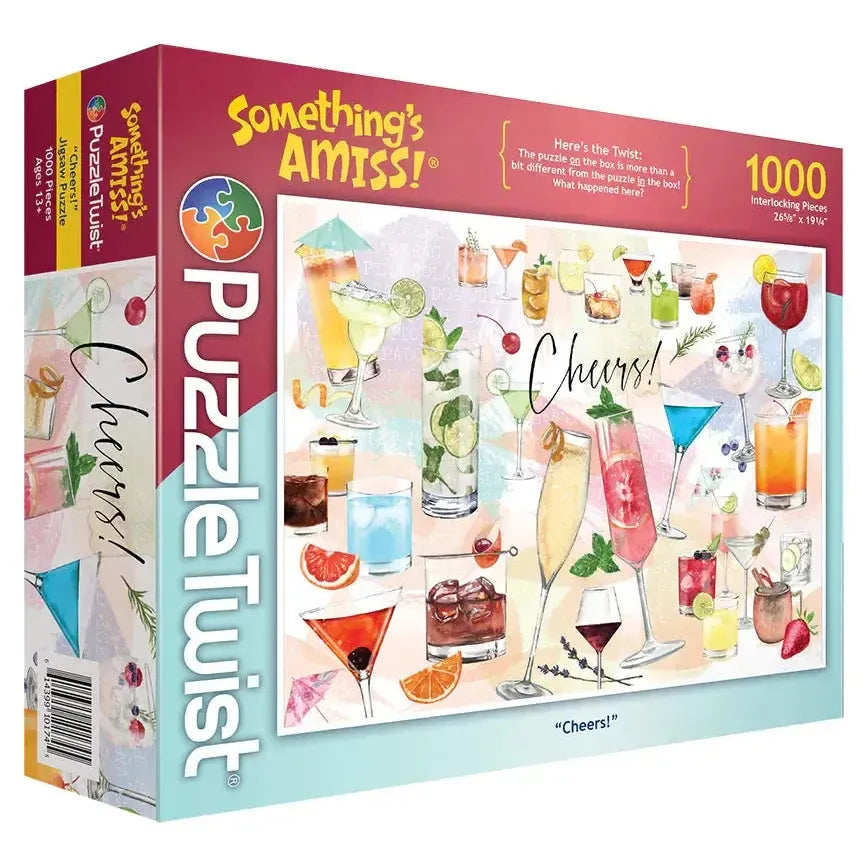Cheers! "Something's Amiss!" 1000 Piece Jigsaw Puzzle PuzzleTwist