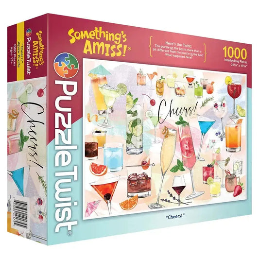 Cheers! "Something's Amiss!" 1000 Piece Jigsaw Puzzle PuzzleTwist