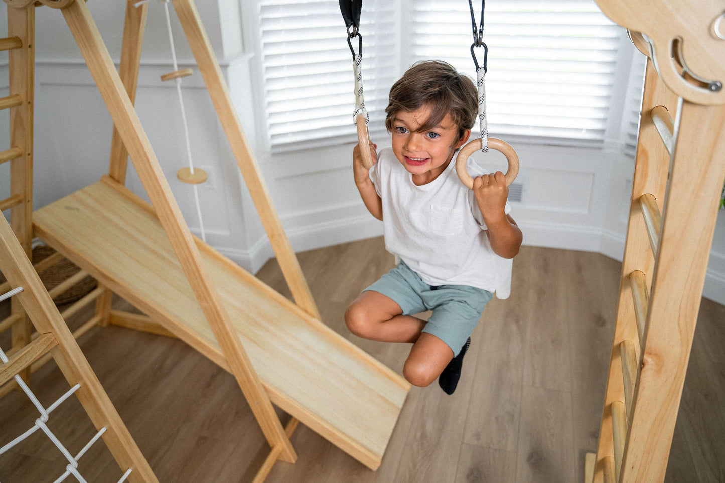 Chestnut - 8-in-1 Jungle Gym for Toddlers