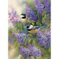 Chickadees & Lilacs 1000 Piece Jigsaw Puzzle Cobble Hill