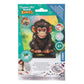 Chimp "Jungle" Crystal Art Buddies Kit Craft Buddy