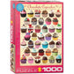 Chocolate Cupcakes 1000 Piece Jigsaw Puzzle Eurographics
