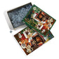 Christmas Kittens 1000 Piece Jigsaw Puzzle Cobble Hill