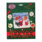 Christmas Kittens Crystal Art Card Kit Craft Buddy