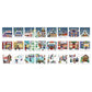 Christmas Town Fair Advent Calendar - 24 Set of 50 Piece Mini Jigsaw Puzzles Eurographics