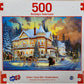 Christmas at Great Grandpa's Americana 500 Piece Jigsaw Puzzle Sure Lox
