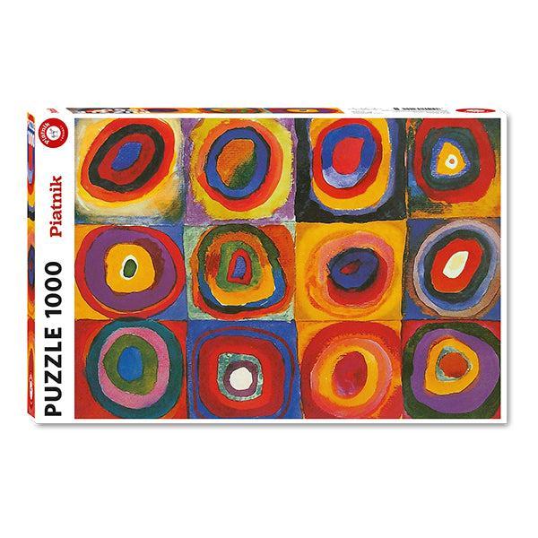 Circles by Kandinsky 1000 Piece Jigsaw Puzzle Piatnik