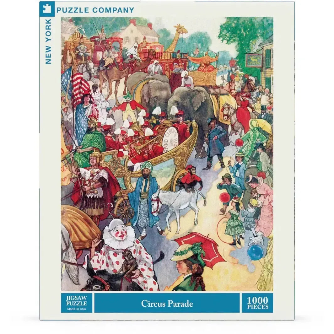 Circus Parade 1000 Piece Jigsaw Puzzle NYPC