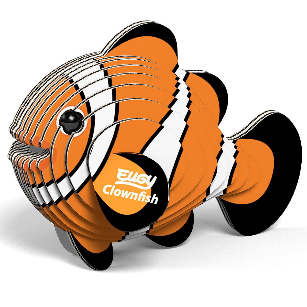 Clownfish 3D Cardboard Model Kit Eugy