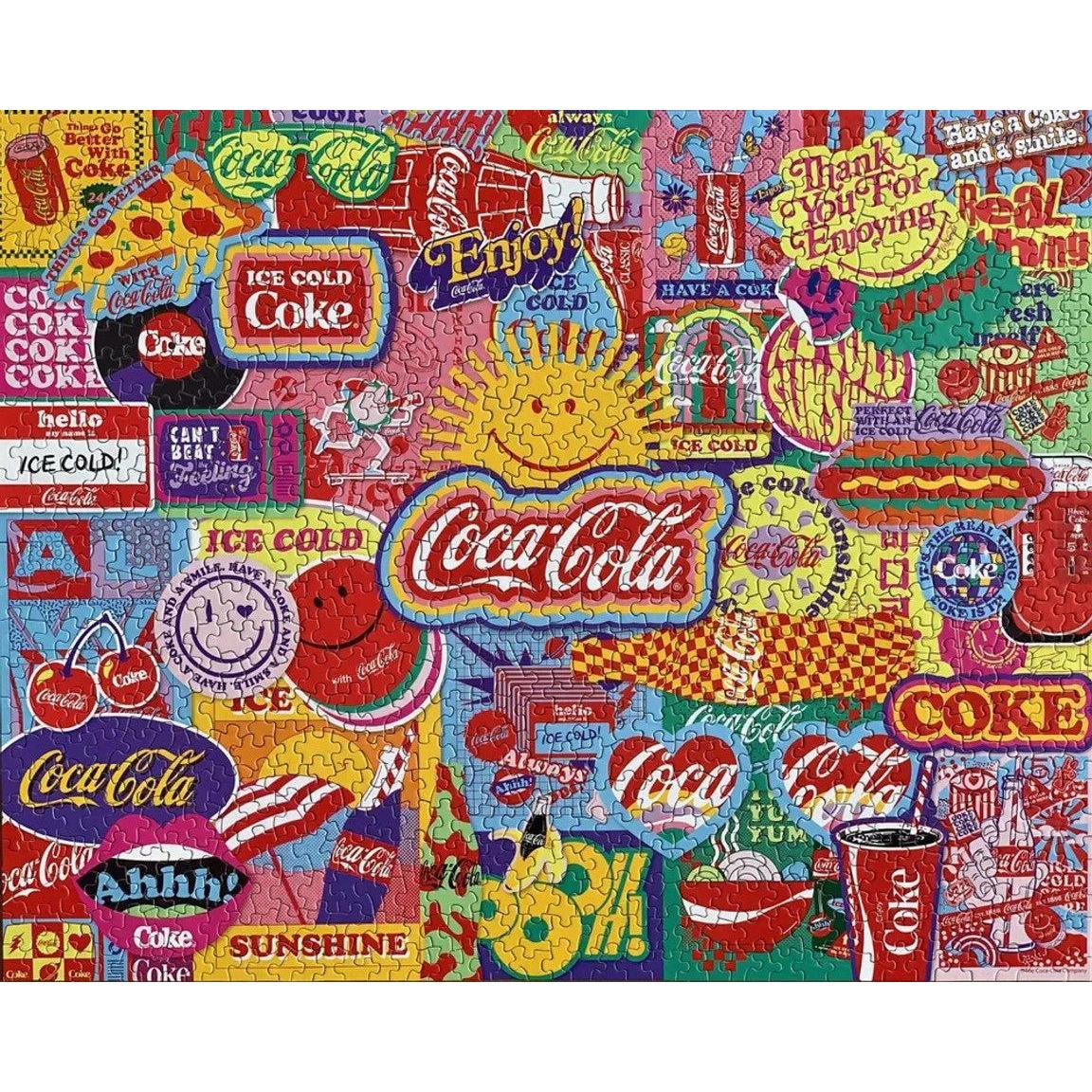 Coca-Cola Pop Art 1000 Piece Jigsaw Puzzle Springbok