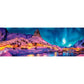 Colorful Night Over Lofoten Islands 1000 Piece Pano Jigsaw Puzzle Clementoni