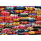 Colorful Umbrellas 1000 Piece Jigsaw Puzzle Piatnik