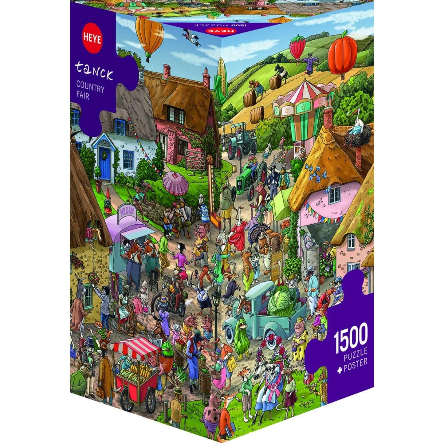 Country Fair 1500 Piece Jigsaw Puzzle Heye