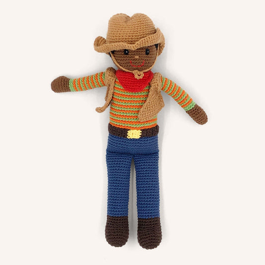 Cowboy Doll - Chickadees Wooden Toys