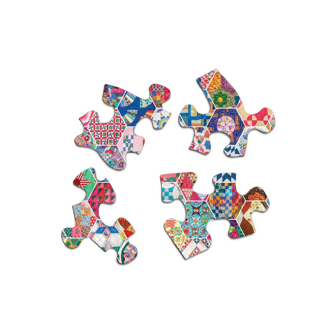 Crazy Quilts 500 Piece Jigsaw Puzzle Springbok