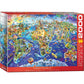 Crazy World 2000 Piece Jigsaw Puzzle Eurographics