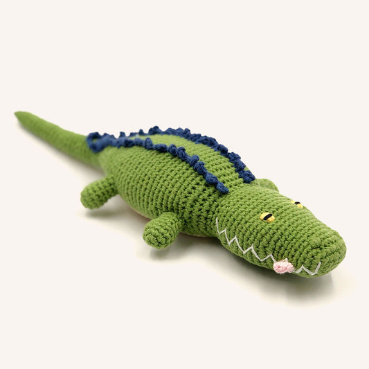 Crocodile Rattle - Chickadees Wooden Toys