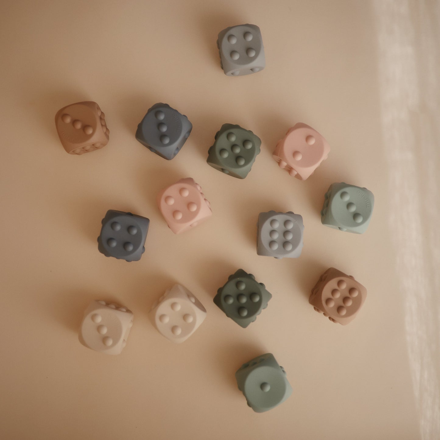 Dice Press Toy - Chickadees Wooden Toys