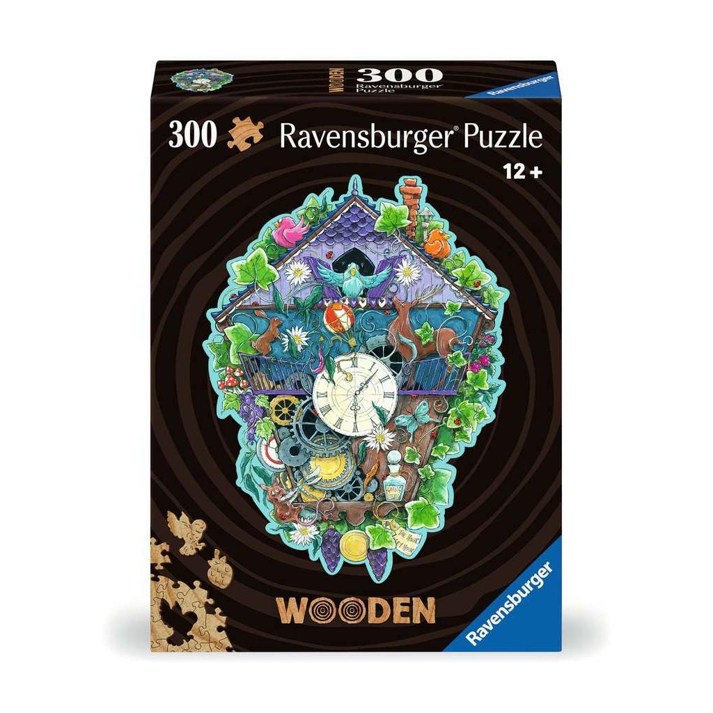 Cuckoo Clock 300 Piece Wood Jigsaw Puzzle Ravensburger