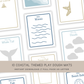 10 Coastal Play Dough Mats - Digital Download