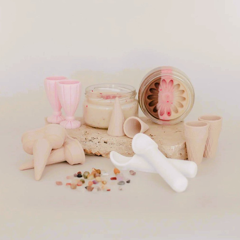 Ice Cream Shop - Double Scoop Kit - Chickadees Wooden Toys