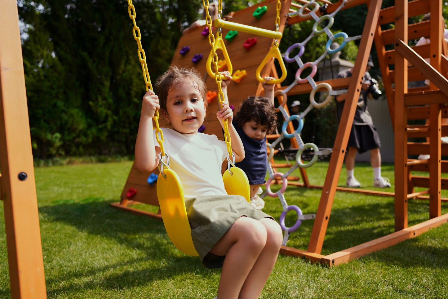 Sycamore Jumbo | Outdoor Sensory Swing Set & Jungle Gym