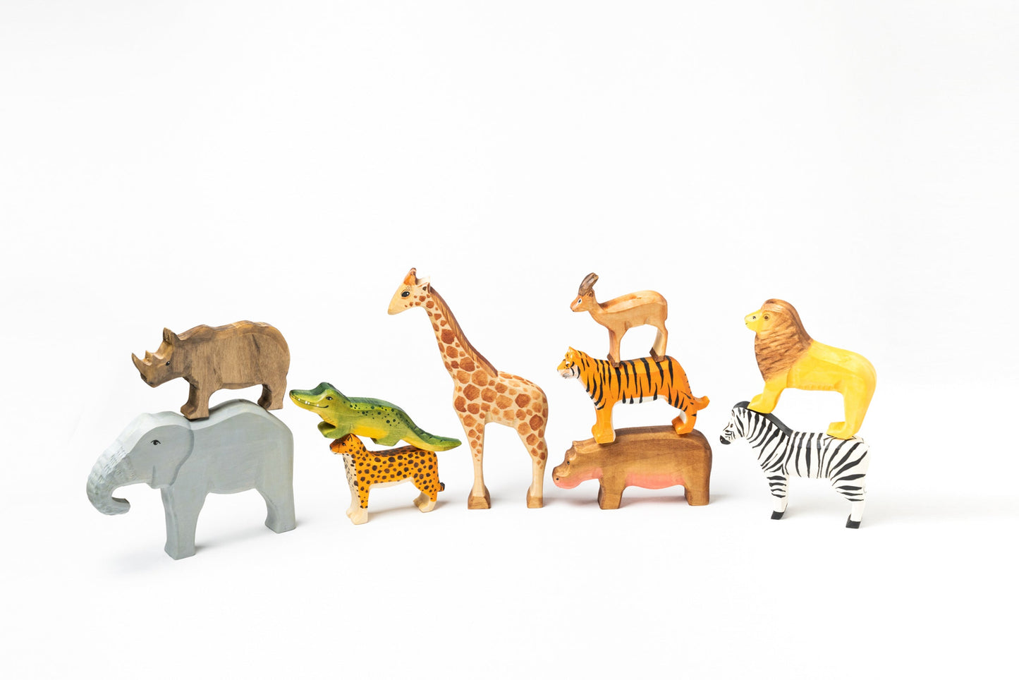 Wooden Safari Animals