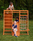 Magnolia 7-in-1 Real Wood Playset | Indoor & Outdoor Climbing Gym for Kids